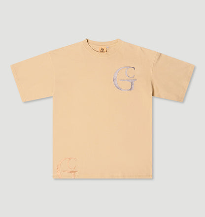 Box Quiet Mark Tee – Birch